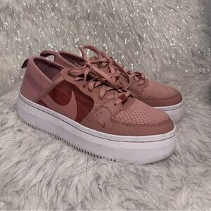 Nike Court Vision Alta women's shoes in Pink Oxford